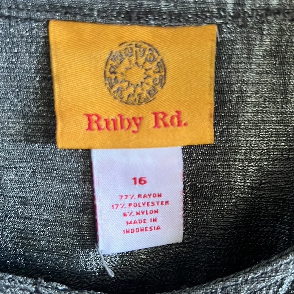 Silver RUBY Rd. Jacket - Picture 2 of 3